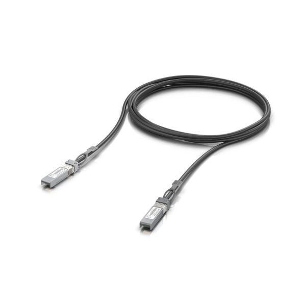 Ubiquiti Direct Attach Copper Cable SFP28 25Gbps 3m UACC-DAC-SFP28-3M UACC-DAC-SFP28-3M: SFP28, 25 Gbps