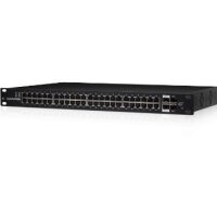 Ubiquiti Switch EdgeSwitch 48xRJ45 GBit/2xSFP/2xSFP+ 500W PoE Managed 19" Rack-Mountable, Gigabit RJ45/SFP/SFP+ Ports