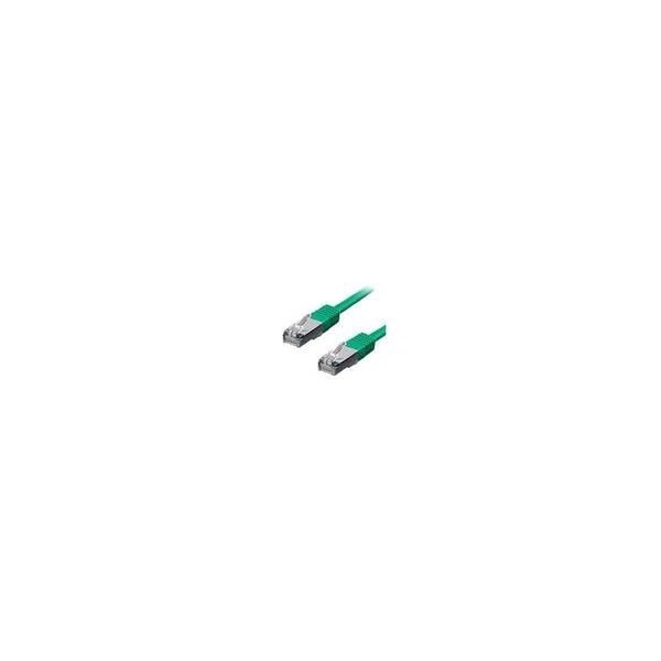 Kabel LAN S/FTP (Patchkabel) CAT6 10m green