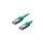 Kabel LAN S/FTP (Patchkabel) CAT6 10m green