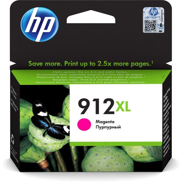 Tinte HP OfficeJet 80xx Magenta 3YL82AE HP 912XL/825 Seiten Magenta