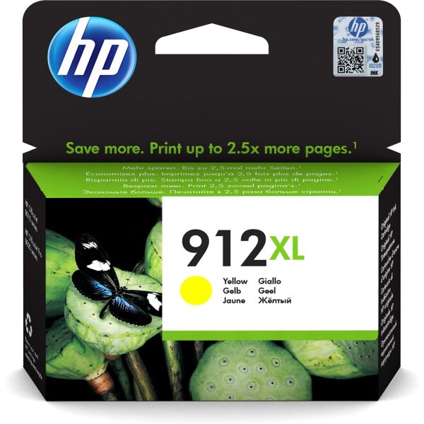 Tinte HP OfficeJet 80xx Yellow 3YL83AE HP 912XL/825 Seiten Yellow