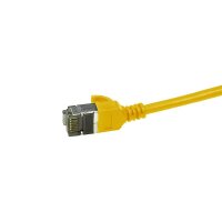 Kabel LAN U/FTP (Patchkabel) SLIM CAT6 1m yellow