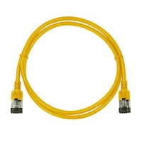 Kabel LAN U/FTP (Patchkabel) SLIM CAT6 1m yellow