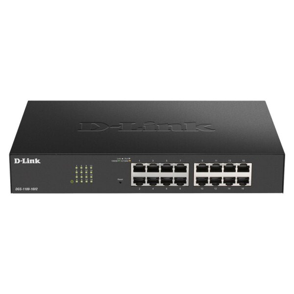 D-Link Switch DGS-1100-16V2 16xGBit 19" Managed