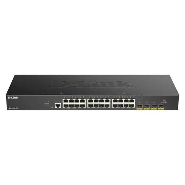 D-Link Switch DGS-1250-28X/E 24xGBit/4xSFP+ 19" Managed