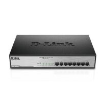 D-Link Switch DGS-1008MP 8xGBit (8xPoE - 140W) Unmanaged