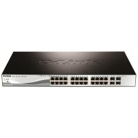 D-Link Switch DGS-1210-28P/E 24xGBit/4xSFP 19"...