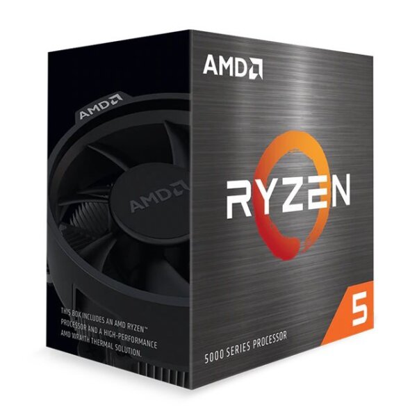 CPU AMD RYZEN 5  5600X / AM4 / BOX AMD Ryzen 5 5600X (6/12x 3,7 GHz) AM4 32MB 65W