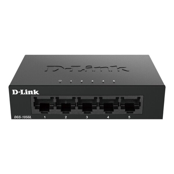 D-Link Switch DGS-105GL/E 5xGBit Unmanaged Ohne UK Stecker