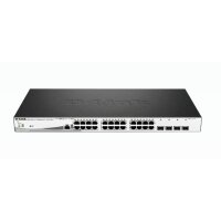 D-Link Switch DGS-1210-28MP/E 24xGBit/4xSFP 19"...