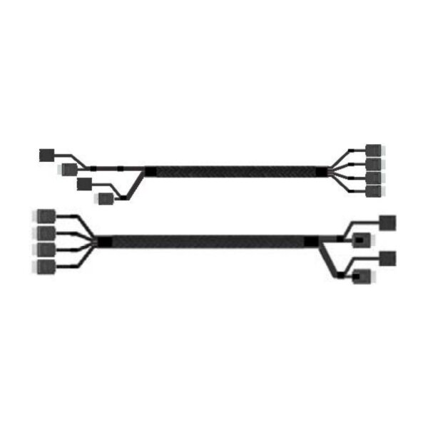 Intel 2U Switch cable SFF-8611(825mm)