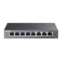 TP-LINK Switch TL-SG108PE 8xGBit (4x PoE+ / 64W) Unmanaged