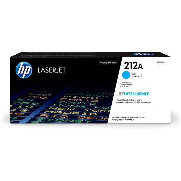 Toner HP Color LaserJet W2121A Cyan