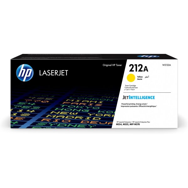 Toner HP Color LaserJet W2122A Yellow