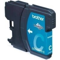 Tinte Brother LC-1100HYC Cyan (High Cap.)