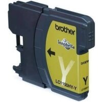 Tinte Brother LC-1100HYY Yellow (High Cap.)