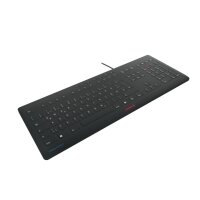 CHERRY Keyboard STREAM PROTECT [DE] black +++ mit hochwertiger Schutzmembran