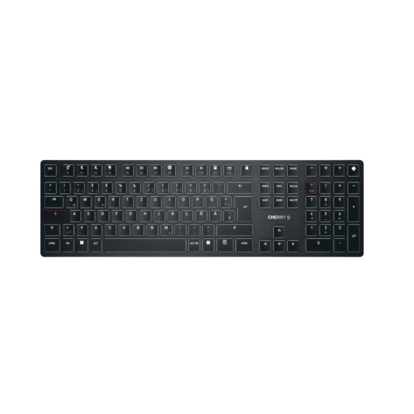 CHERRY Keyboard KW X ULP Wireless [DE] black BT +++ Mechanical, Akku, Full-Key-Rollover, Multi-Device