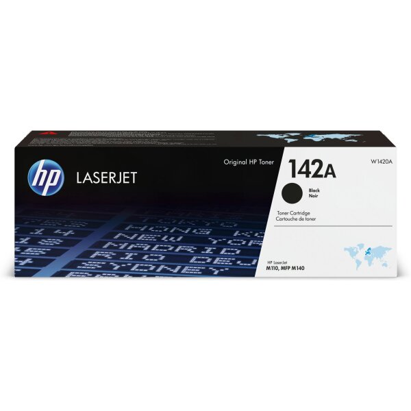 Toner HP 142A LaserJet W1420A Schwarz