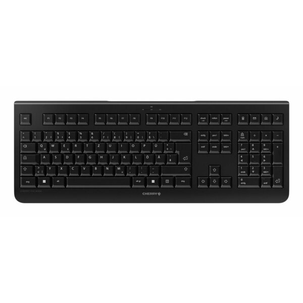 CHERRY Keyboard KW 3000 Wireless [DE] black