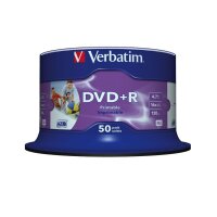 DVD ROH+R 4.7GB/ 16x Verbatim print. (50er Sp.)