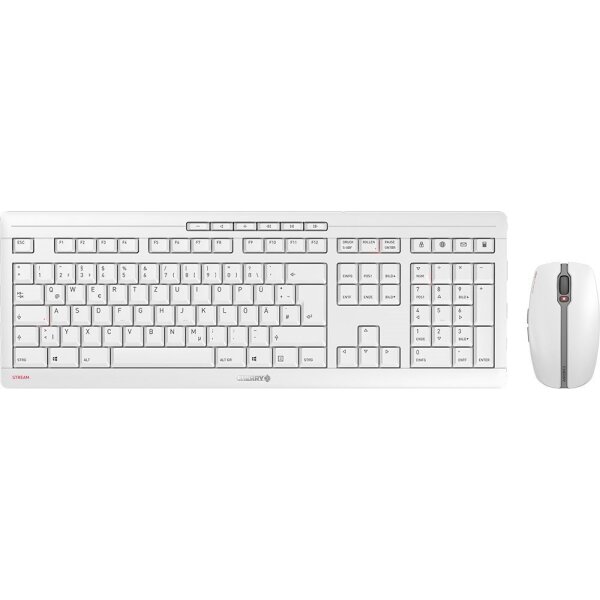 CHERRY Desktop STREAM [DE] Wireless pale grey Deutschland