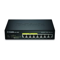 D-Link Switch DGS-1008P 8xGBit (4xPoE - 68W) Unmanaged