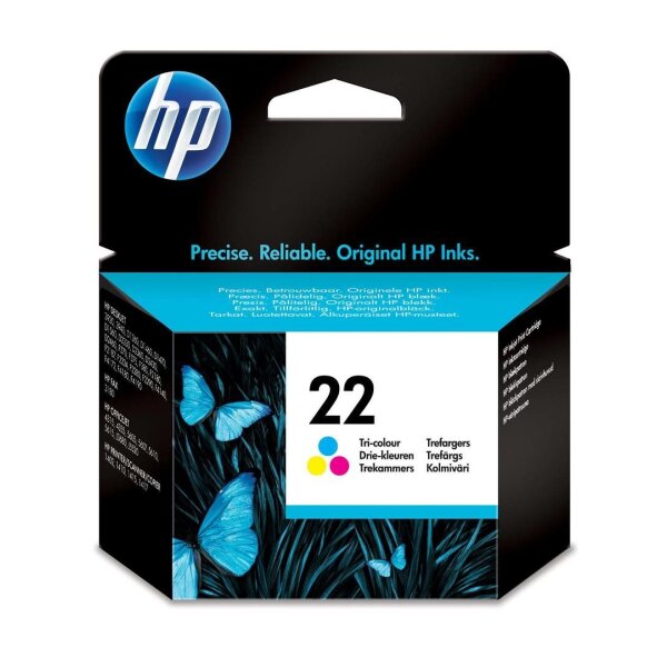 Tinte HP DJ 3940/PSC 1410 farbig No.22 C9352AE