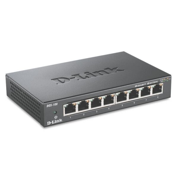 D-Link Switch DGS-108/E 8xGBit Unmanaged