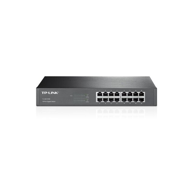 TP-LINK Switch TL-SG1016D 16xGBit Unmanaged Desktop