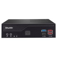 Shuttle Barebone DH670 V2 Black S1700 ohne Cardreader Sockel LGA1700 / Alder Lake-S Gen12