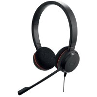 Jabra Headset Evolve 20 MS Duo USB Zertifiziert für...