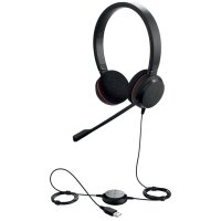 Jabra Headset Evolve 20 MS Duo USB Zertifiziert für...