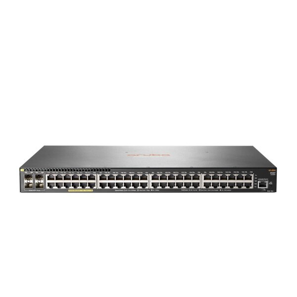 HPE Aruba Switch 2930F-48G 48xGBit/4xSFP+ PoE+ JL256A