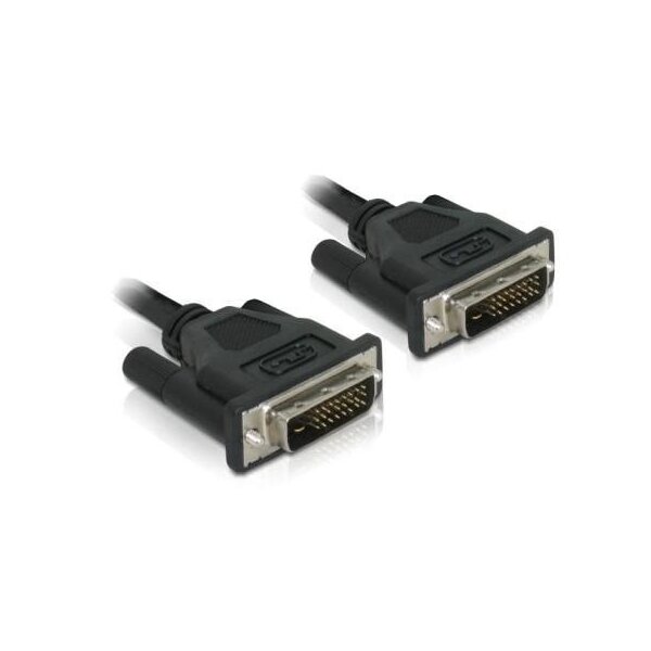 Delock Monitorkabel DVI 0.5m St/St (Dual-Link)