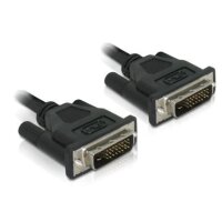 Delock Monitorkabel DVI 0.5m St/St (Dual-Link)