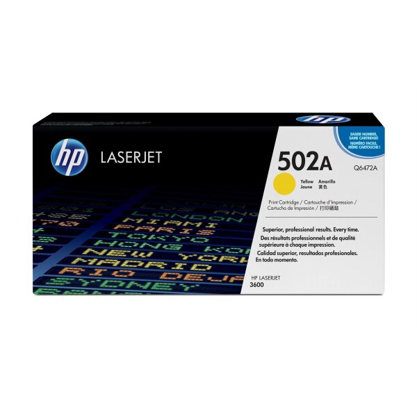 Toner HP Color LaserJet 3600 yellow