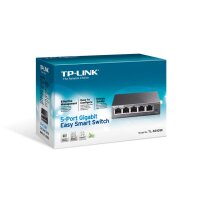 TP-LINK Switch TL-SG105E 5xGBit Managed Metallgehäuse