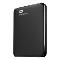 WD HDex 2.5" USB3 4TB Elements Portable black