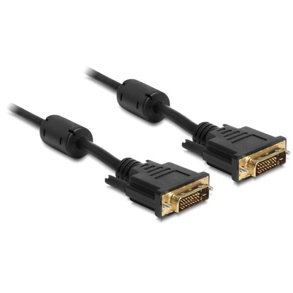 Delock Monitorkabel DVI 1m St/St (Dual-Link)