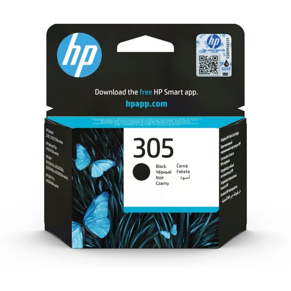 Tinte HP 305 Black 2 ml 3YM61AE  Bis zu ca. 120 Seiten