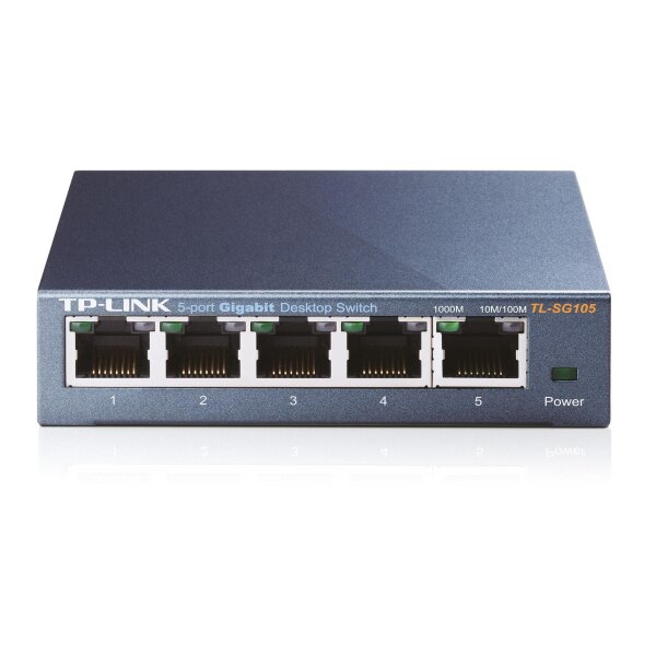 TP-LINK Switch TL-SG105 5xGBit Unmanaged Metallgehäuse