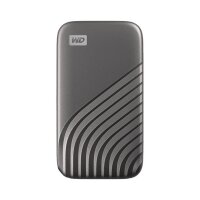 WD SSDEX USB3.2 My Passport SSD 500GB Space Gray Supports...