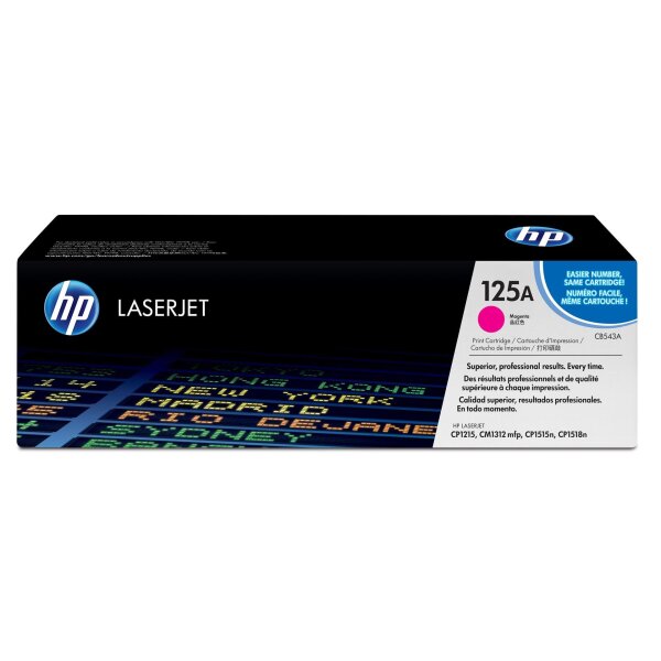 Toner HP Color Laser CP1515N magenta CB543A