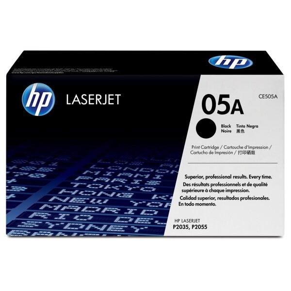 Toner HP LaserJet P2035 black CE505A