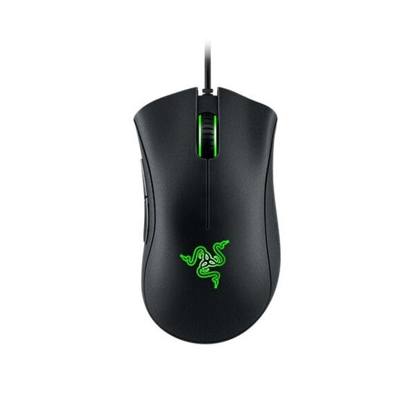 Razer Mouse DeathAdder Essential Gaming black für Rechtshänder, Kabelgebunden  2,1 m