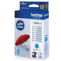 Tinte Brother LC-225XLC Cyan