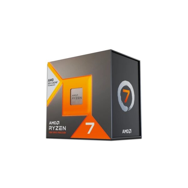 CPU AMD RYZEN 7  7800X3D / AM5 / WOF AMD Ryzen 7 7800X3D (8/16x 4,2 GHz)AM5 104MB 120W