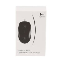 Logitech Mouse B100 Optical Black